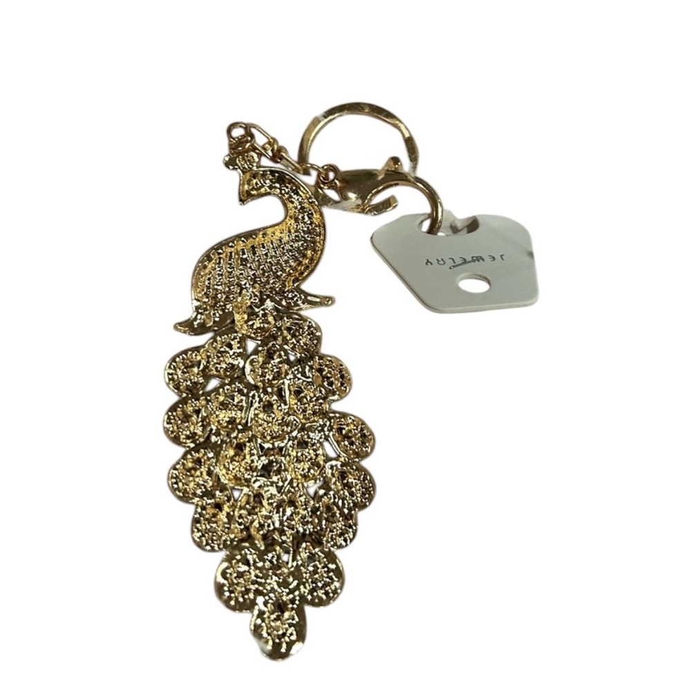 Colorful Peacock Keychain - Picture 2 of 2
